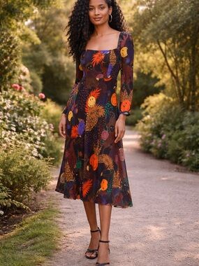 knee length dresses for ladies FARM RIO
